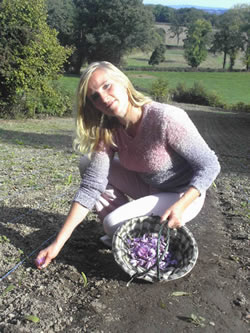 Photo - Girl with Saffron Basket